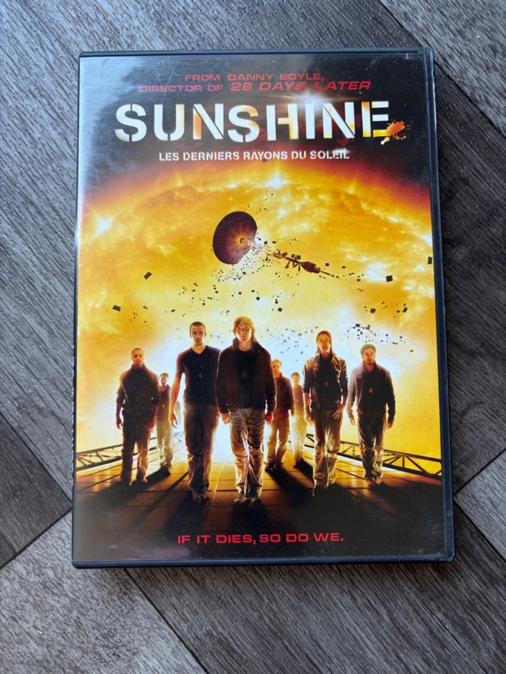 Sunshine DVD Movie - Yellow/Orange Cover